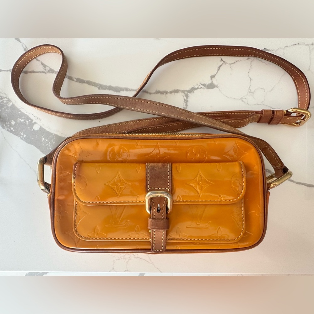 Louis Vuitton Christie MM Crossbody Bag